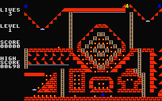 Gold Seeker atari screenshot